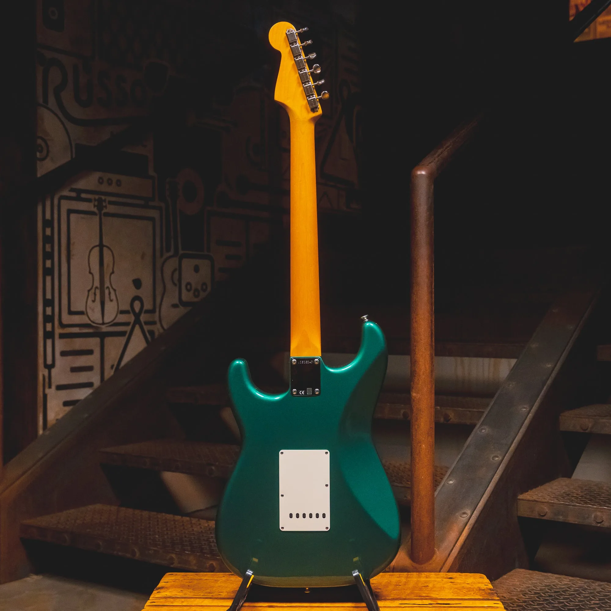 2013 Fender AVRI '59 Stratocaster Electric Guitar, Sherwood Green Metallic w/OHSC - Used