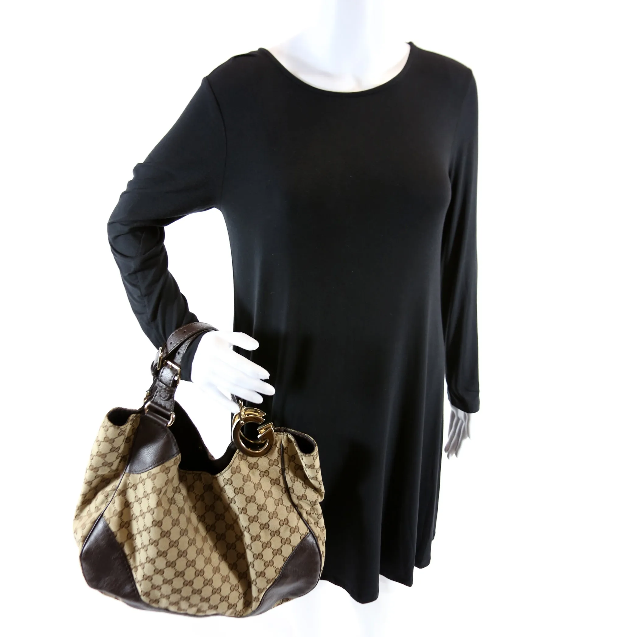 203504 Charlotte GG Canvas Hobo