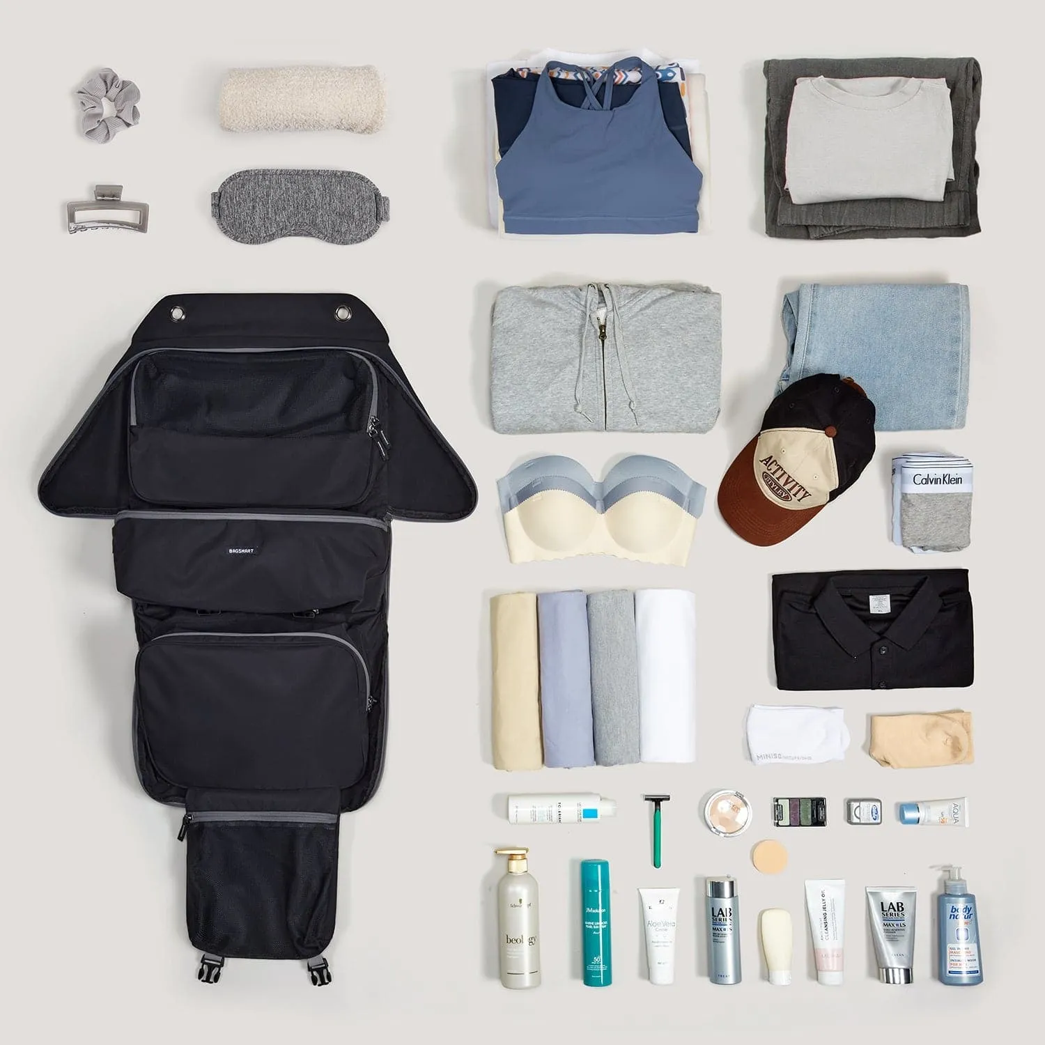 4-in-1 Family Travel Packing Cubes