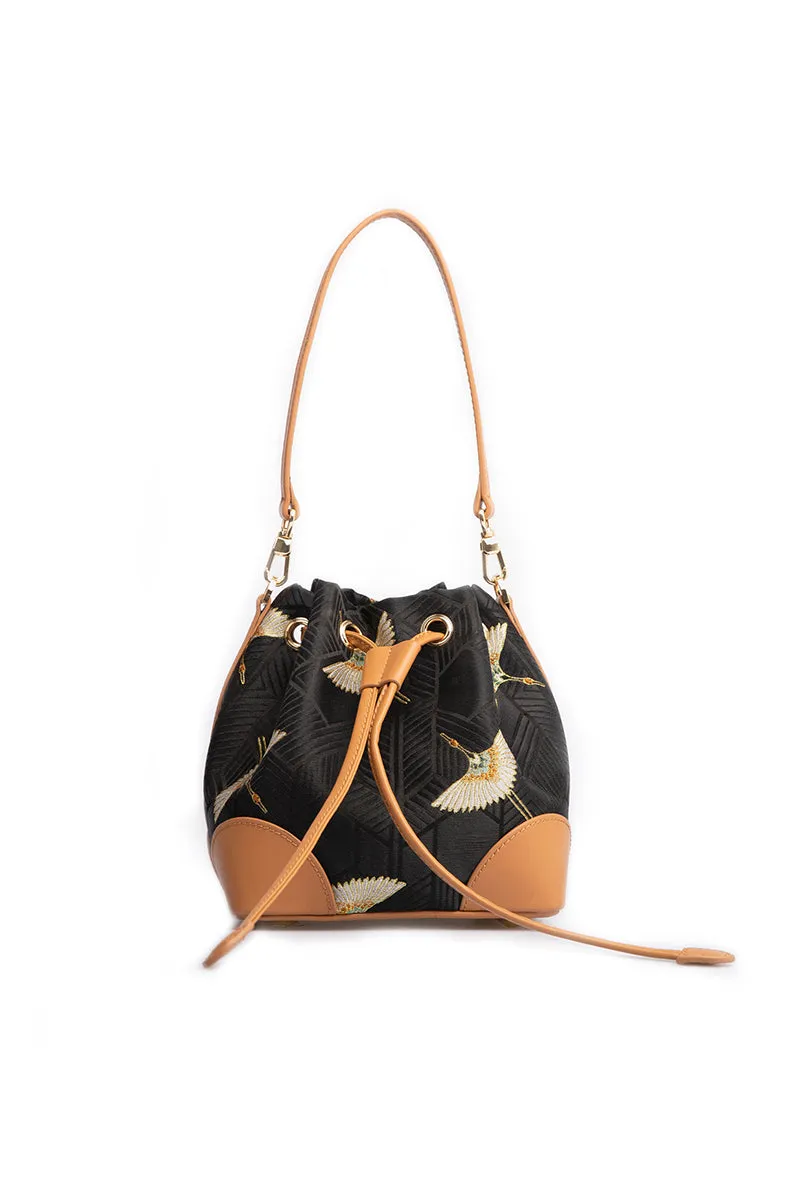 Aiviin | Brown Wonder Woman Bucket Bag