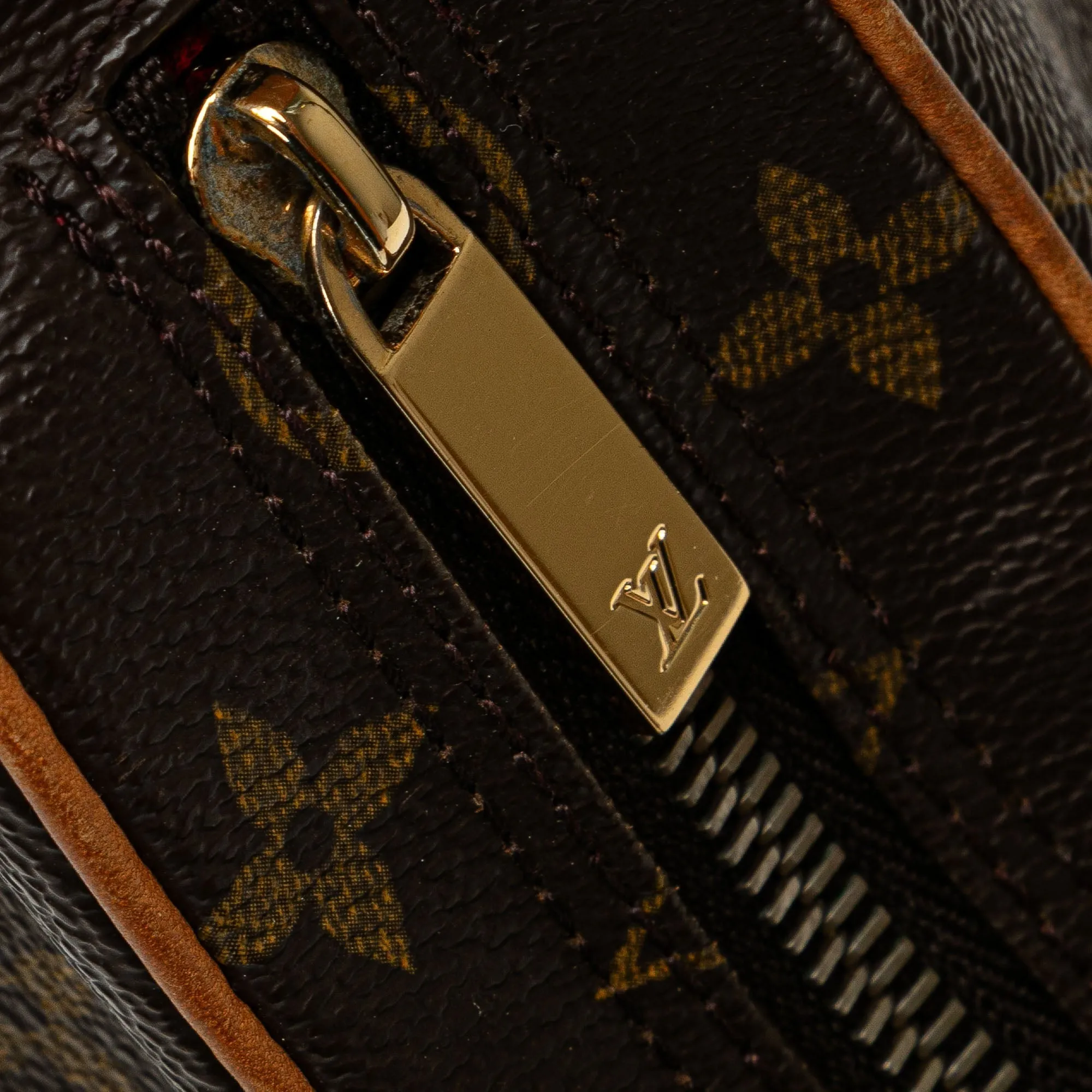 Brown Louis Vuitton Monogram Croissant MM Hobo Bag