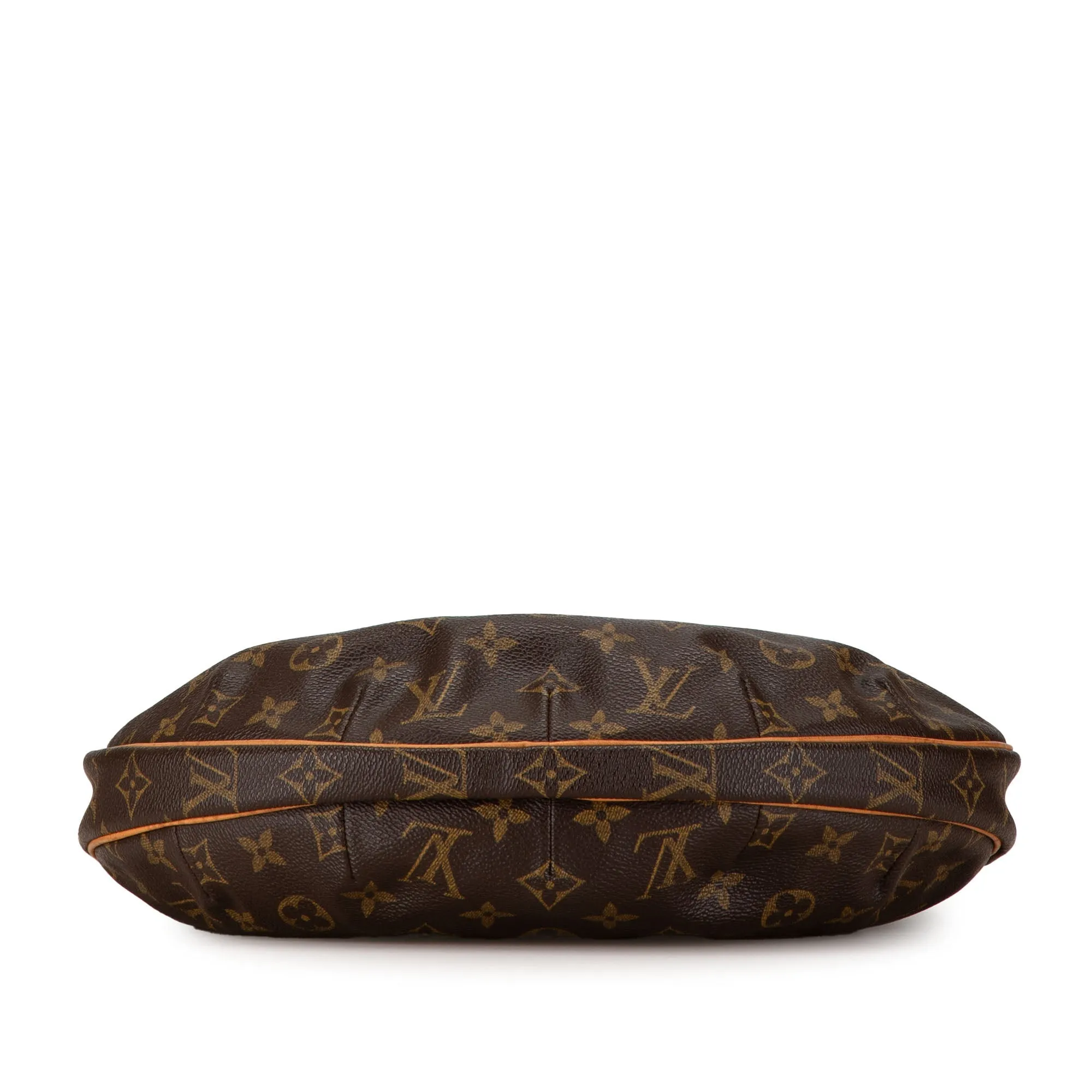 Brown Louis Vuitton Monogram Croissant MM Hobo Bag