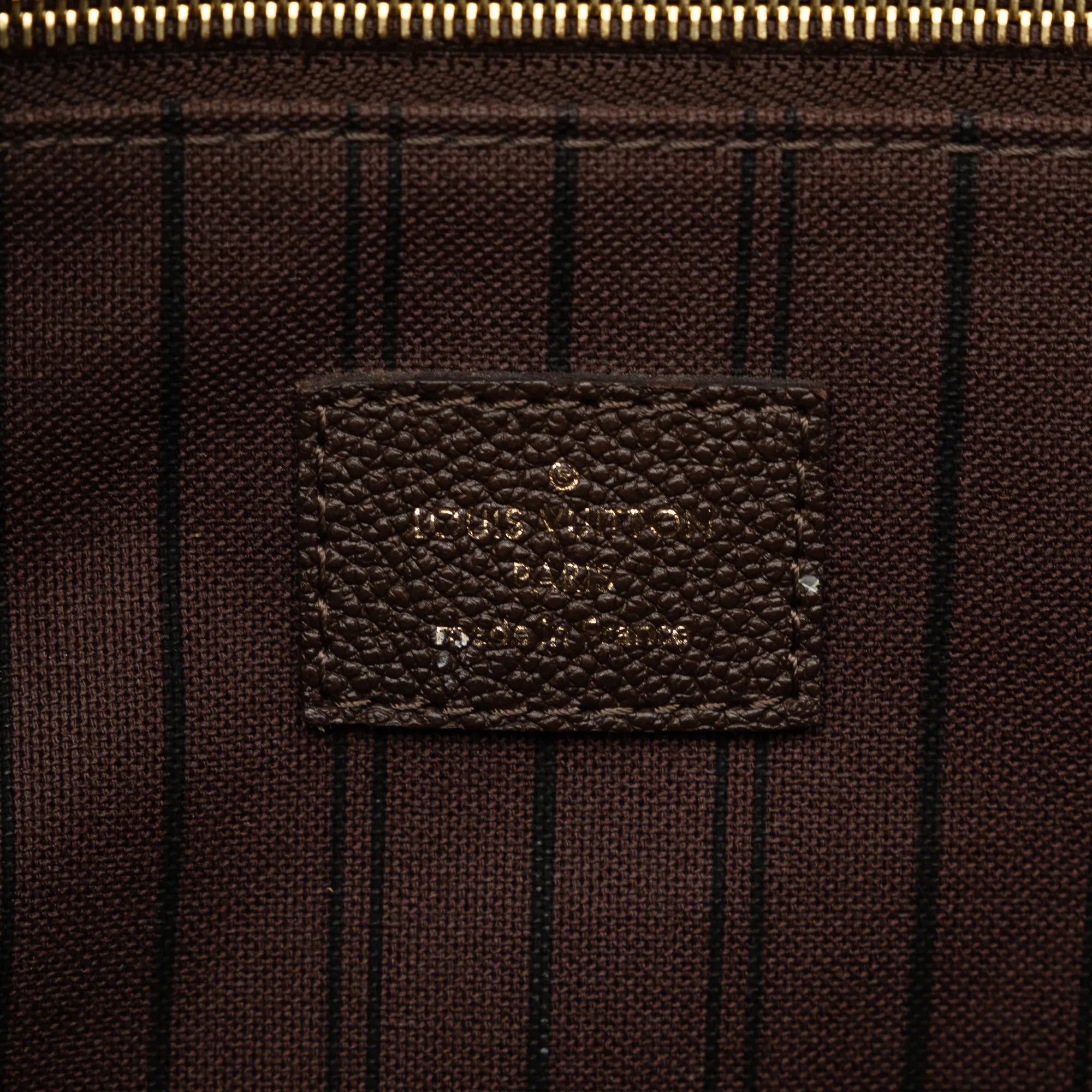 Brown Louis Vuitton Monogram Empreinte Metis Hobo Satchel