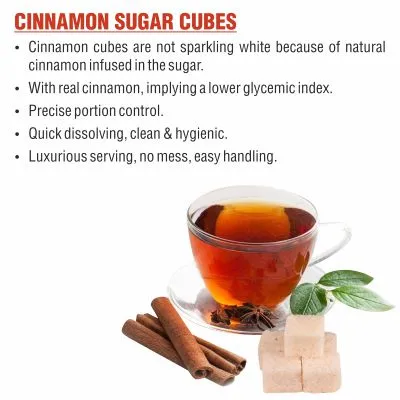 Cinnamon Sugar Cubes 800gm