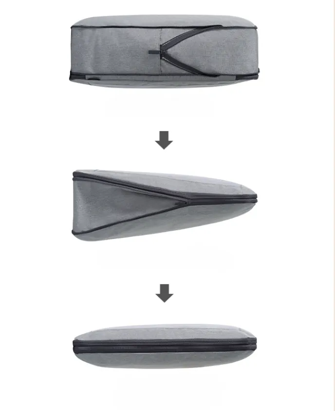 Comfort Travel - Set of 4 Compression packing Cubes - Natural