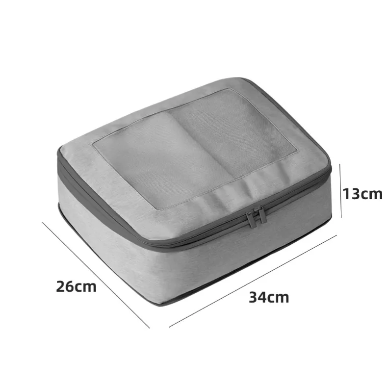 Comfort Travel - Set of 4 Compression packing Cubes - Natural