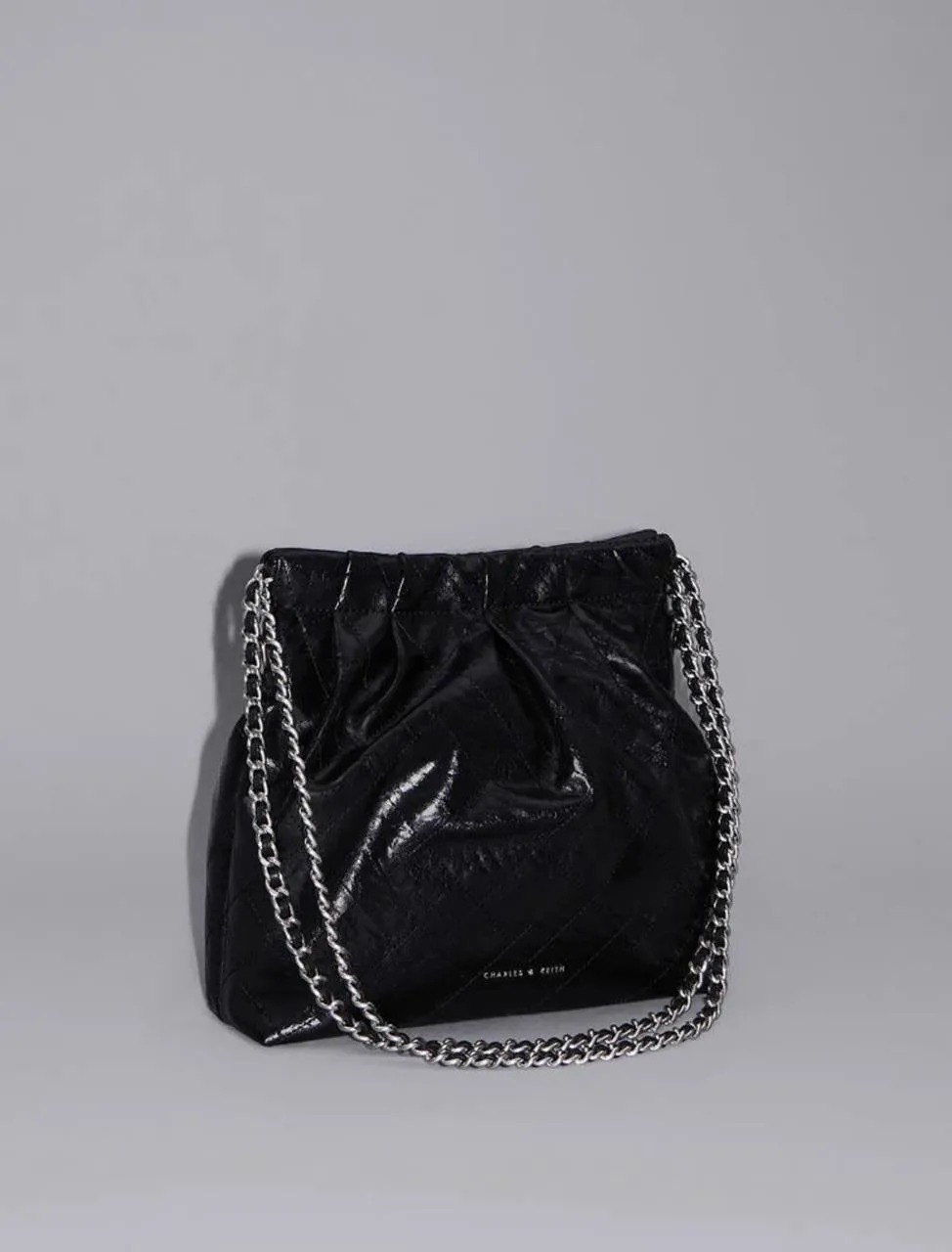 Duo Double Chain Hobo Bag