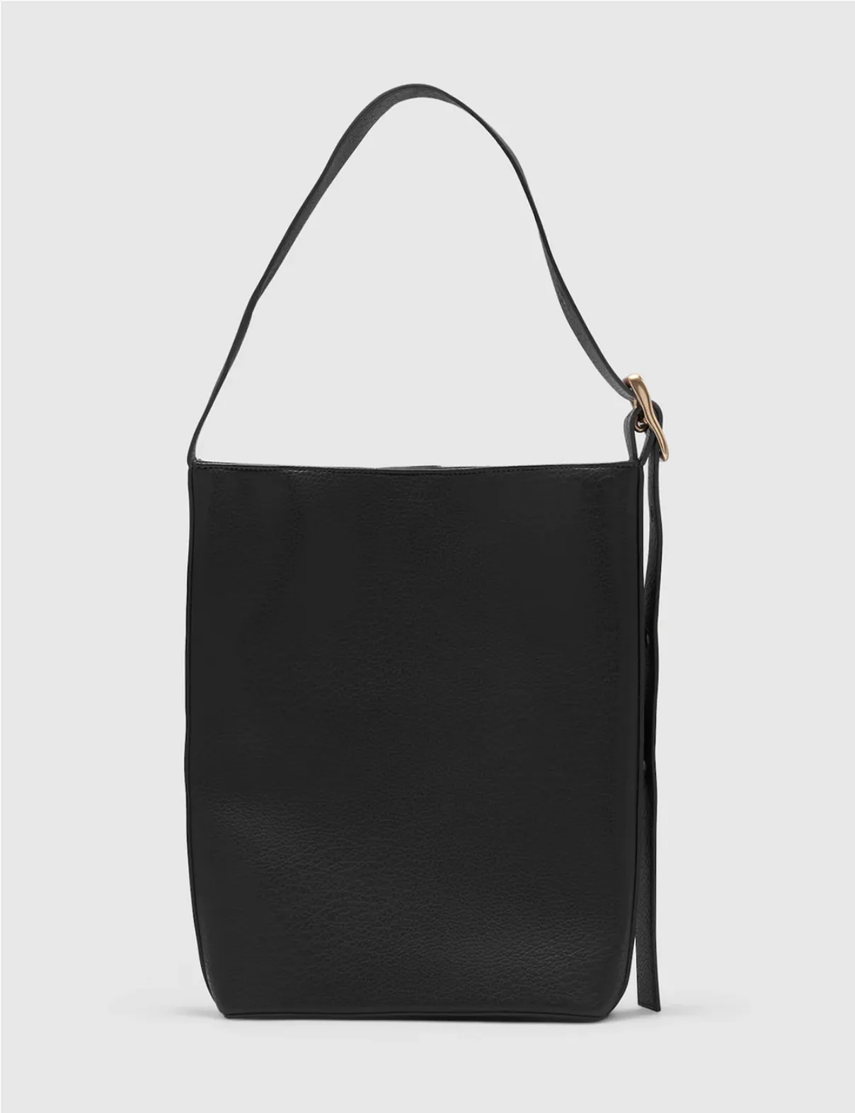 EVERYDAY BUCKET BAG | BLACK NAPPA
