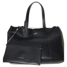 Fabulous, NWT, XL, Furla tote bag with a matching, wallet/organizer that is attached by a chrome chain link strap