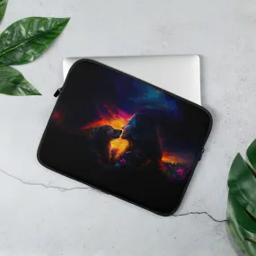 Floral Harmony Laptop Sleeve