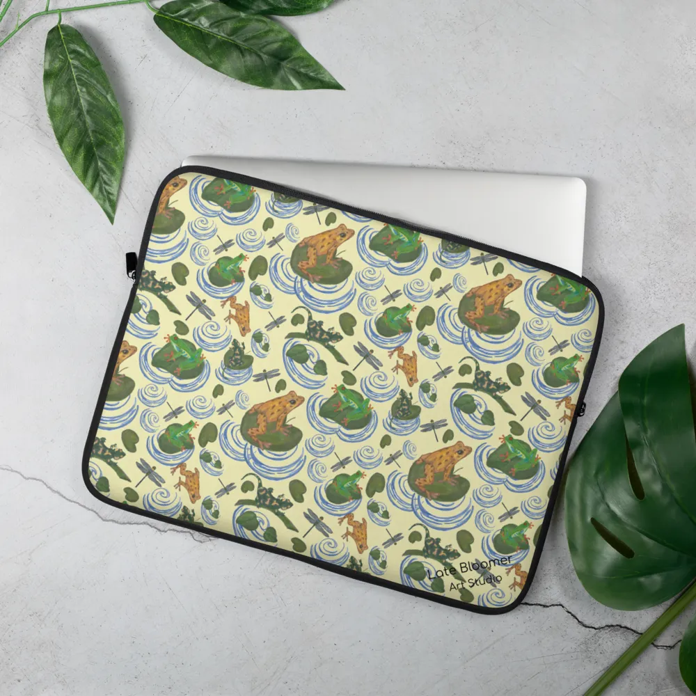 Laptop Sleeve - Amphibious Friends