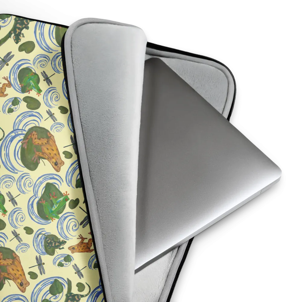 Laptop Sleeve - Amphibious Friends