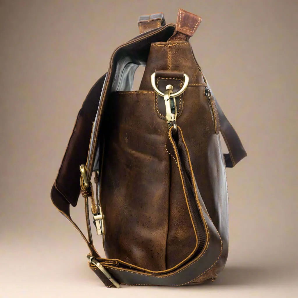 Leather Laptop Bag Leeland
