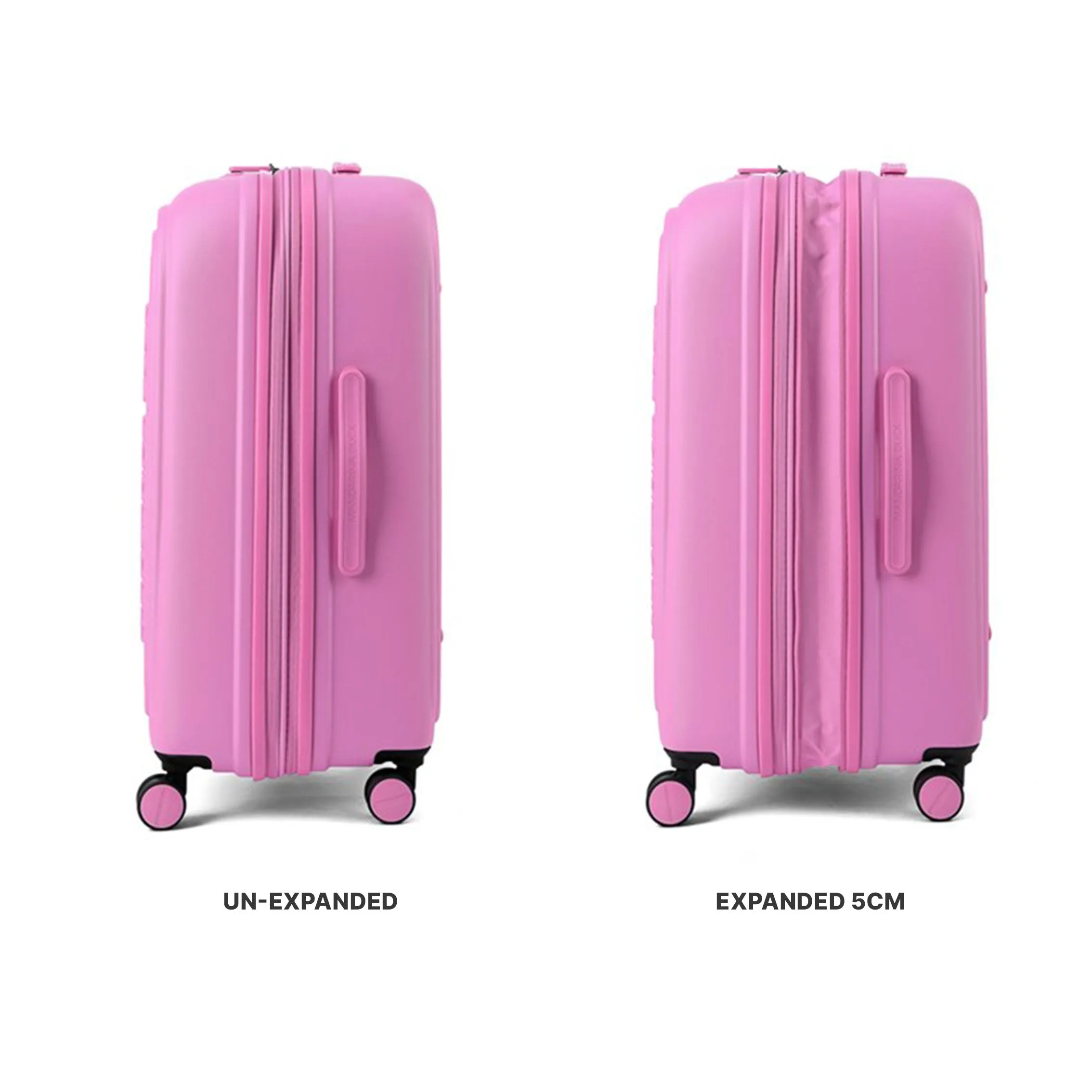 Logoduck Cabin & Large Expandable Trolley Set