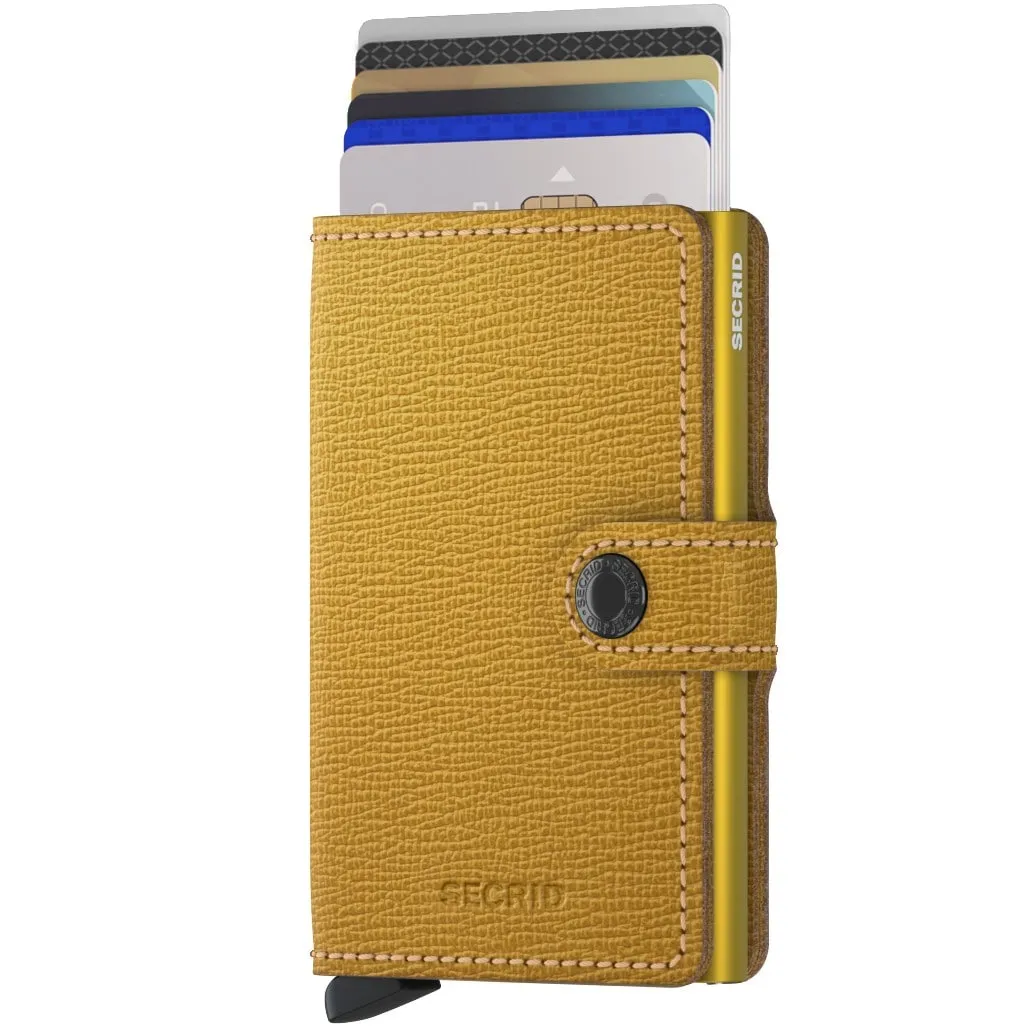 Miniwallet Crisple - Ochre