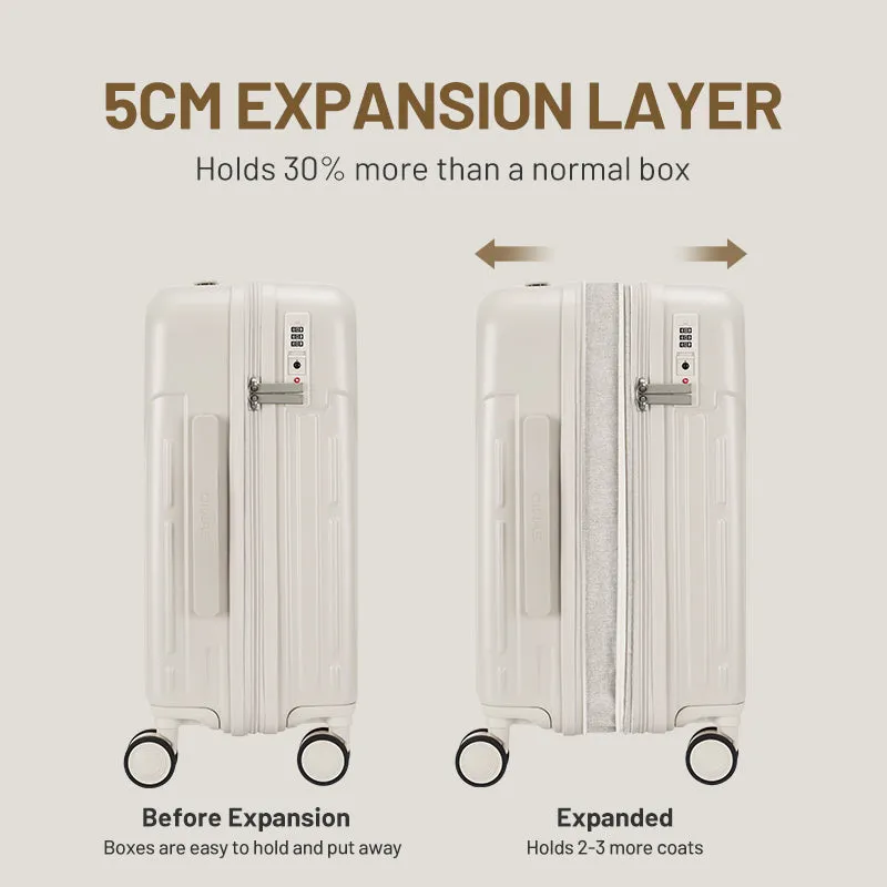 OIWAS Carry on Luggage Expandable Suitcase