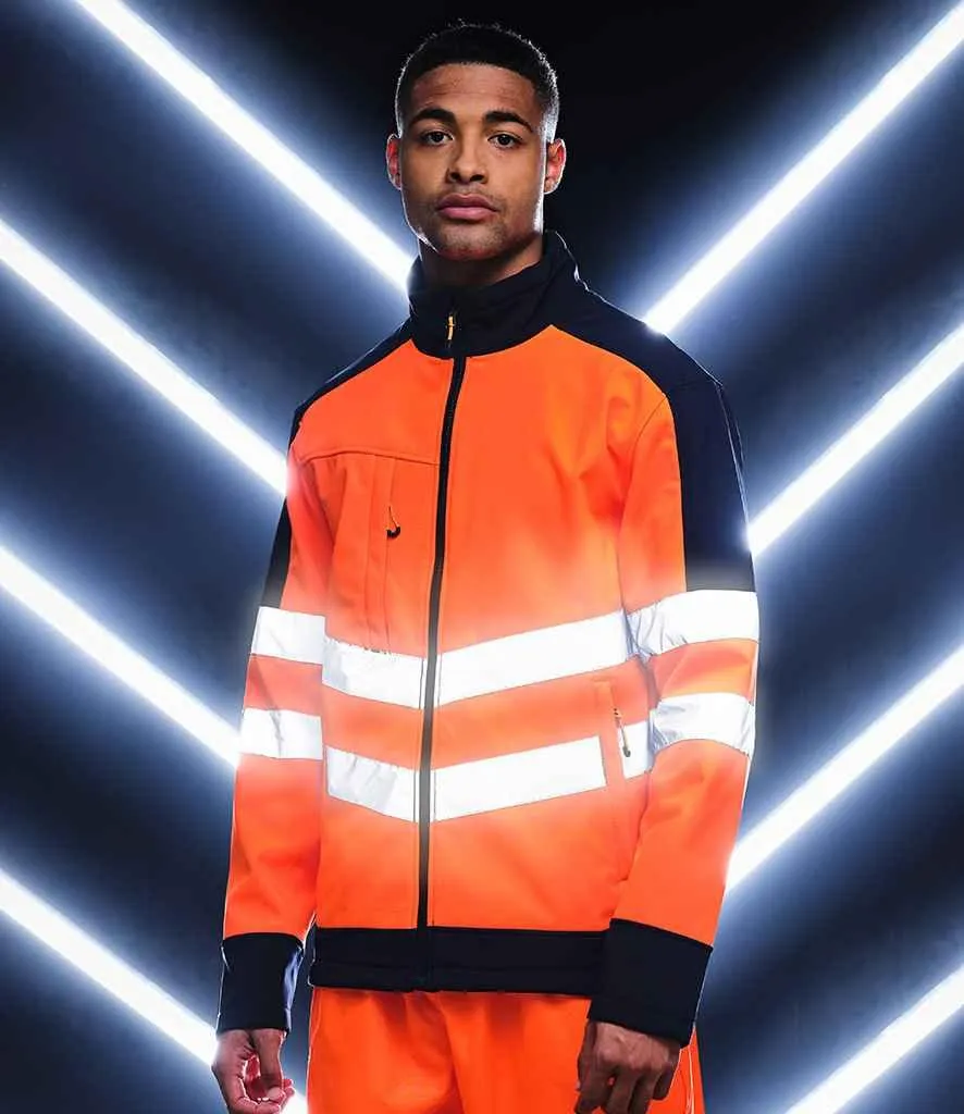 Regatta High Visibility Pro Contrast Soft Shell Jacket