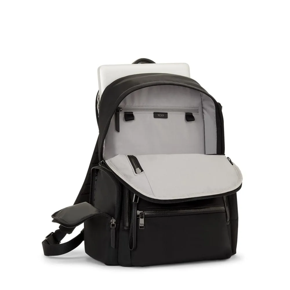 Tumi Voyageur Celina Backpack Black Gun Metal