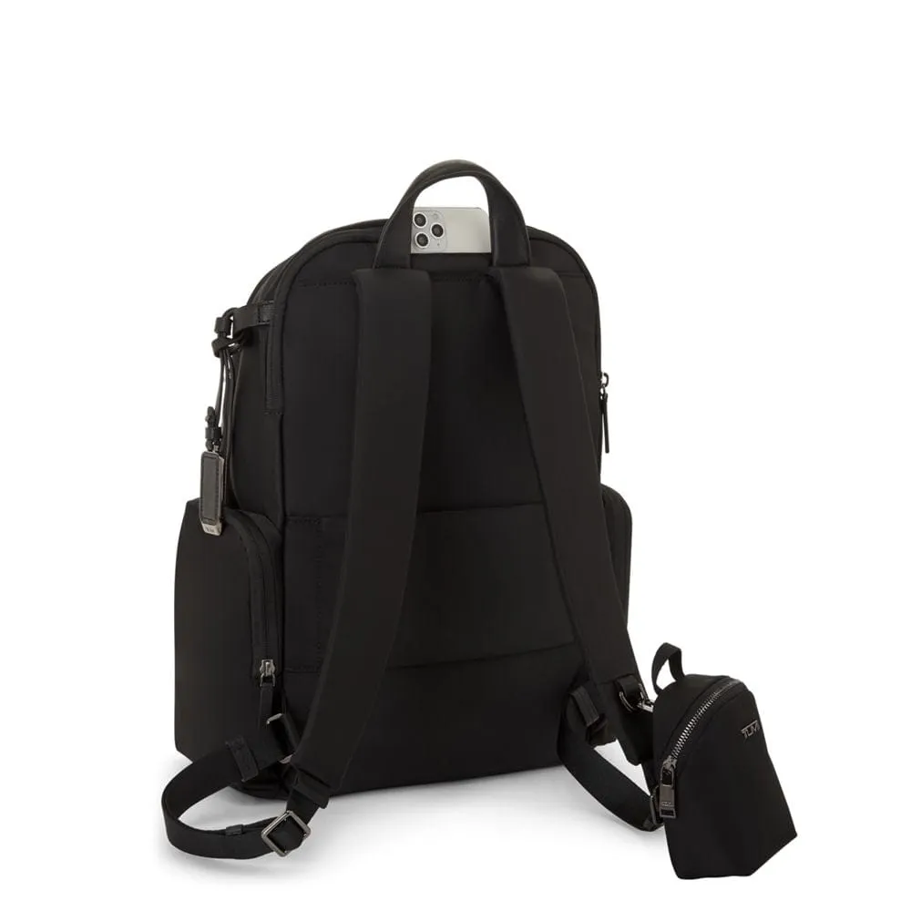 Tumi Voyageur Celina Backpack Black Gun Metal