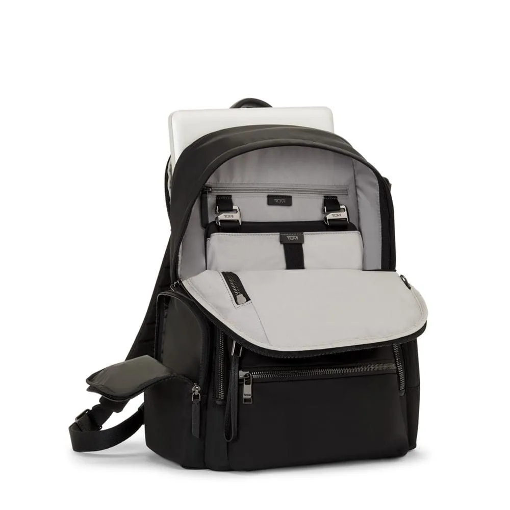 Tumi Voyageur Celina Backpack Black Gun Metal