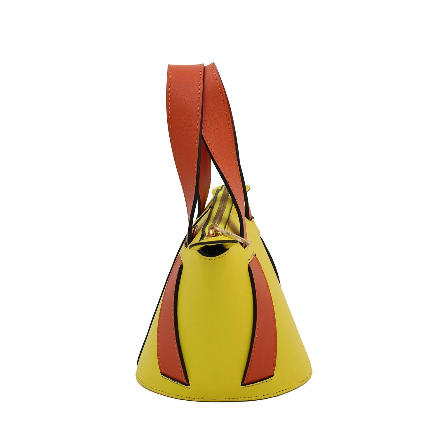 Yellow   Orange | Bucket Bag